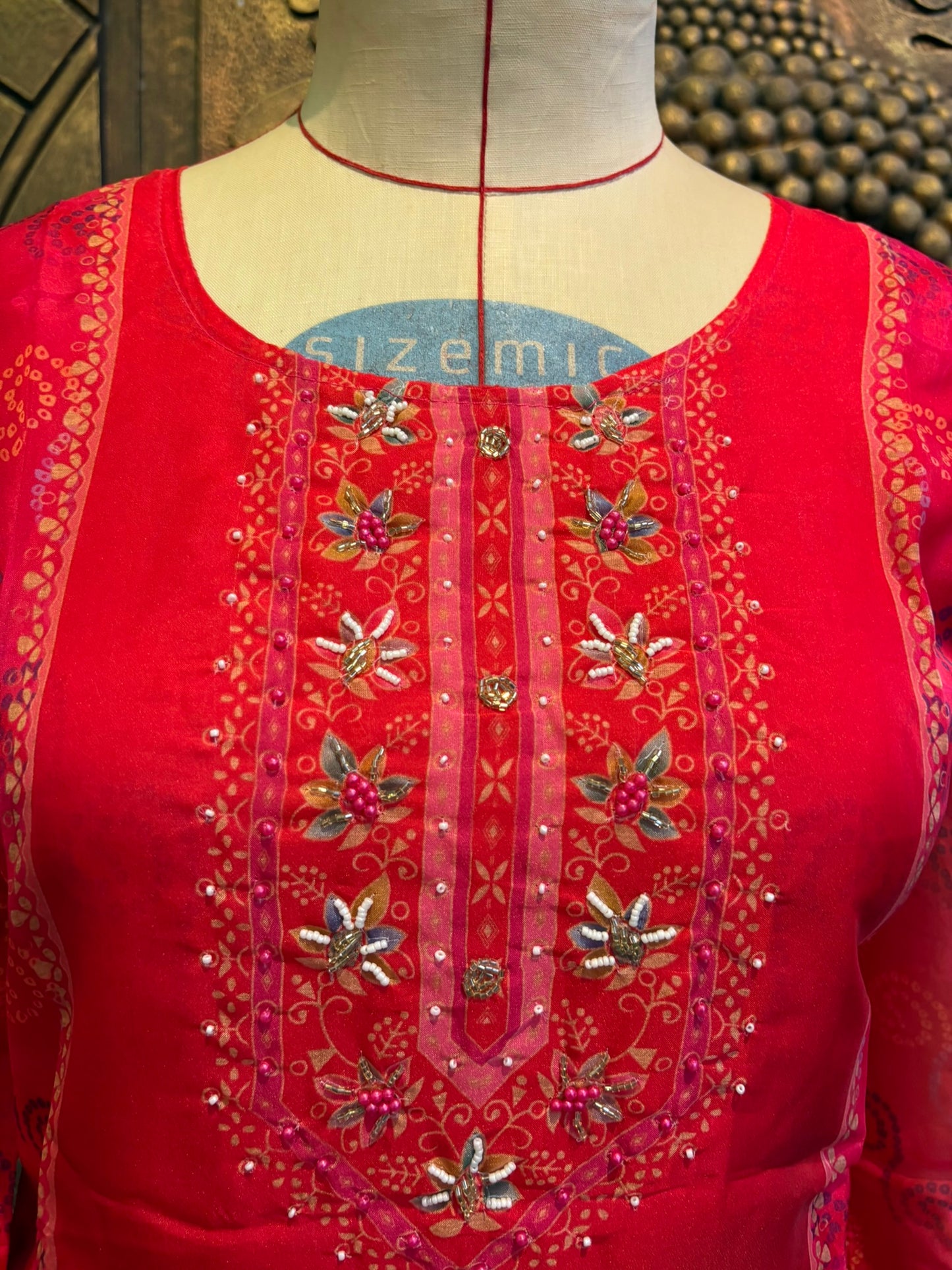 Scarlet Aura Dress Suit Set