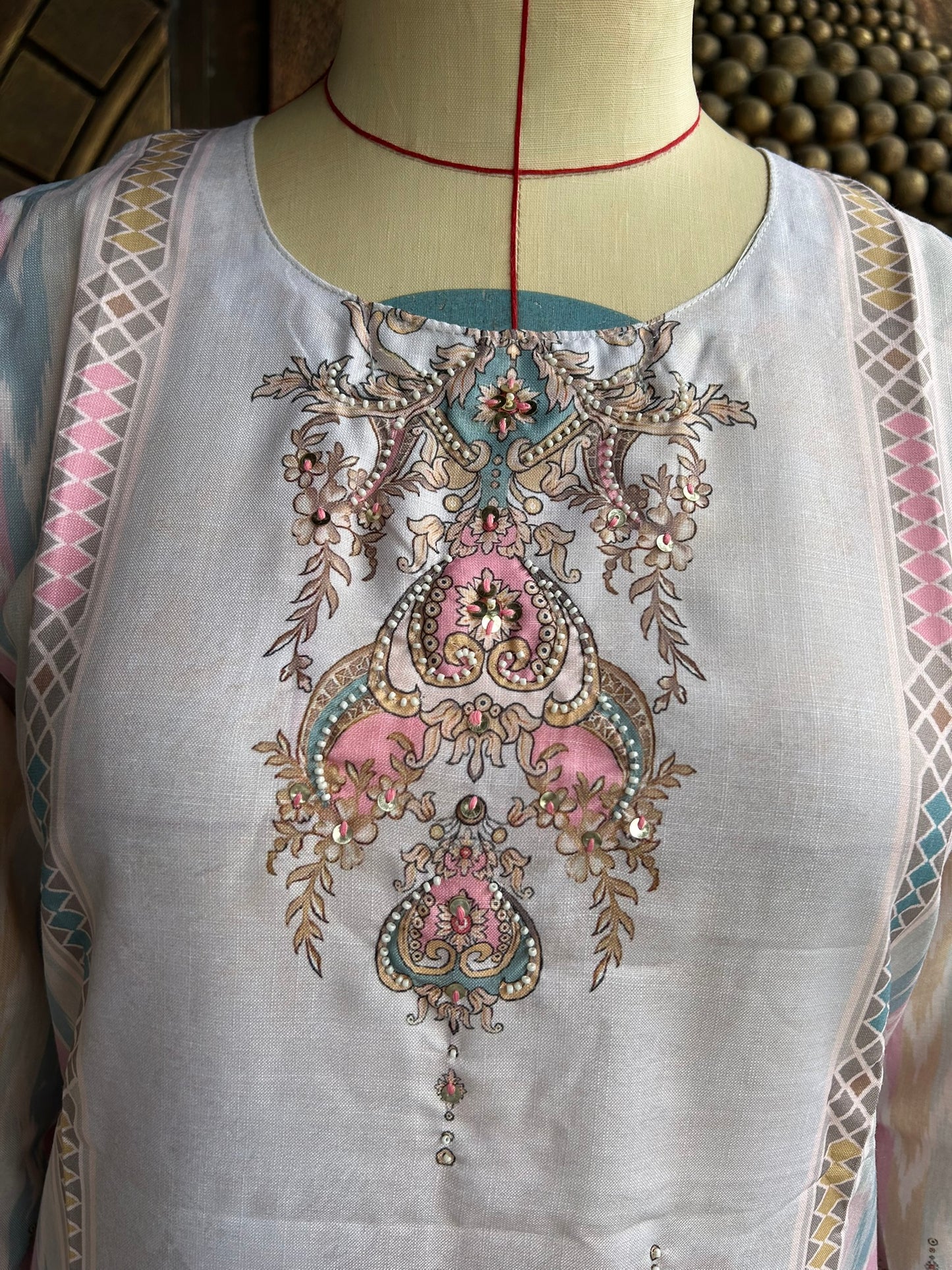 Pastel Majesty kurthi set