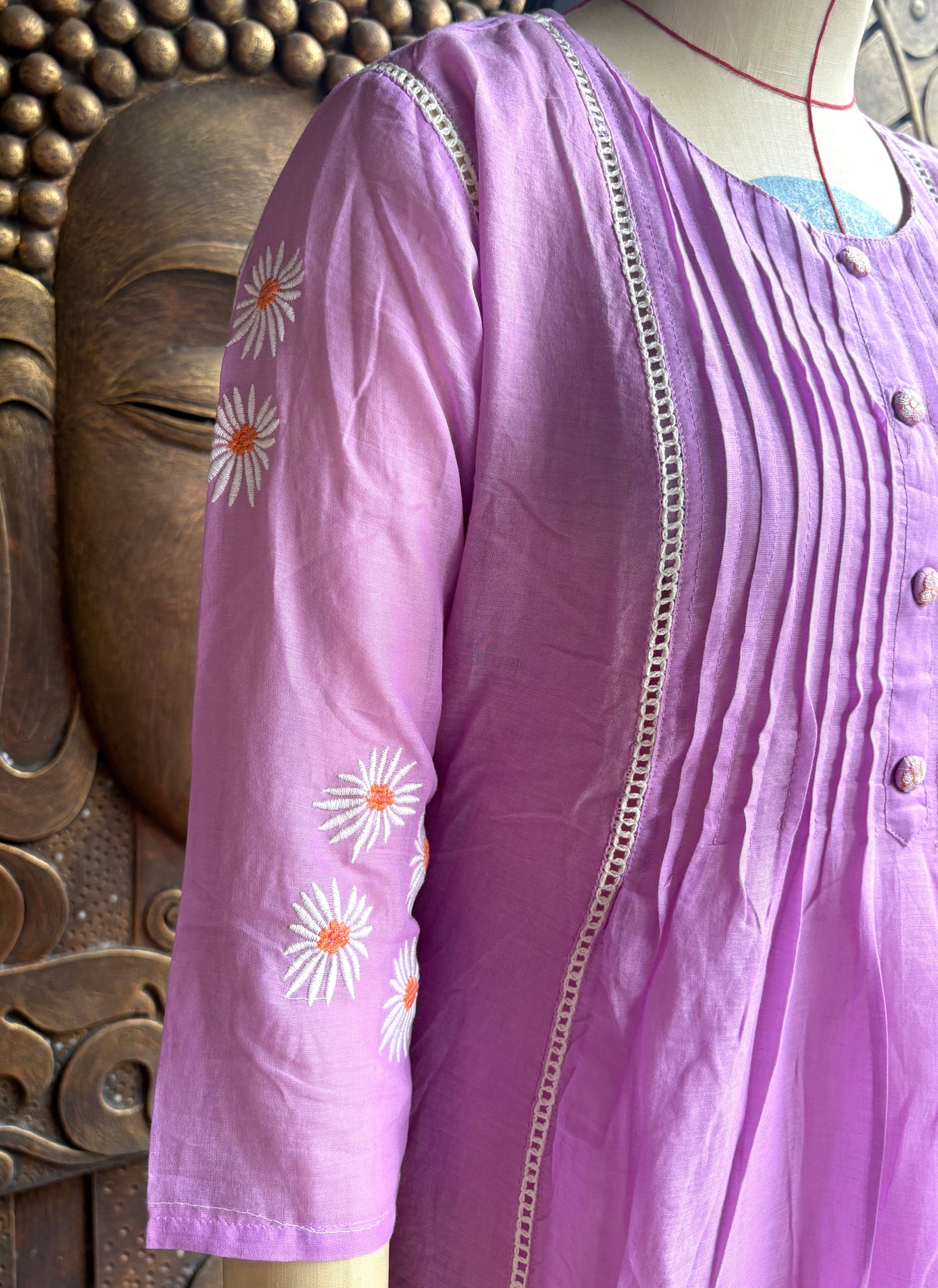 Lilac Daisy Suit Set