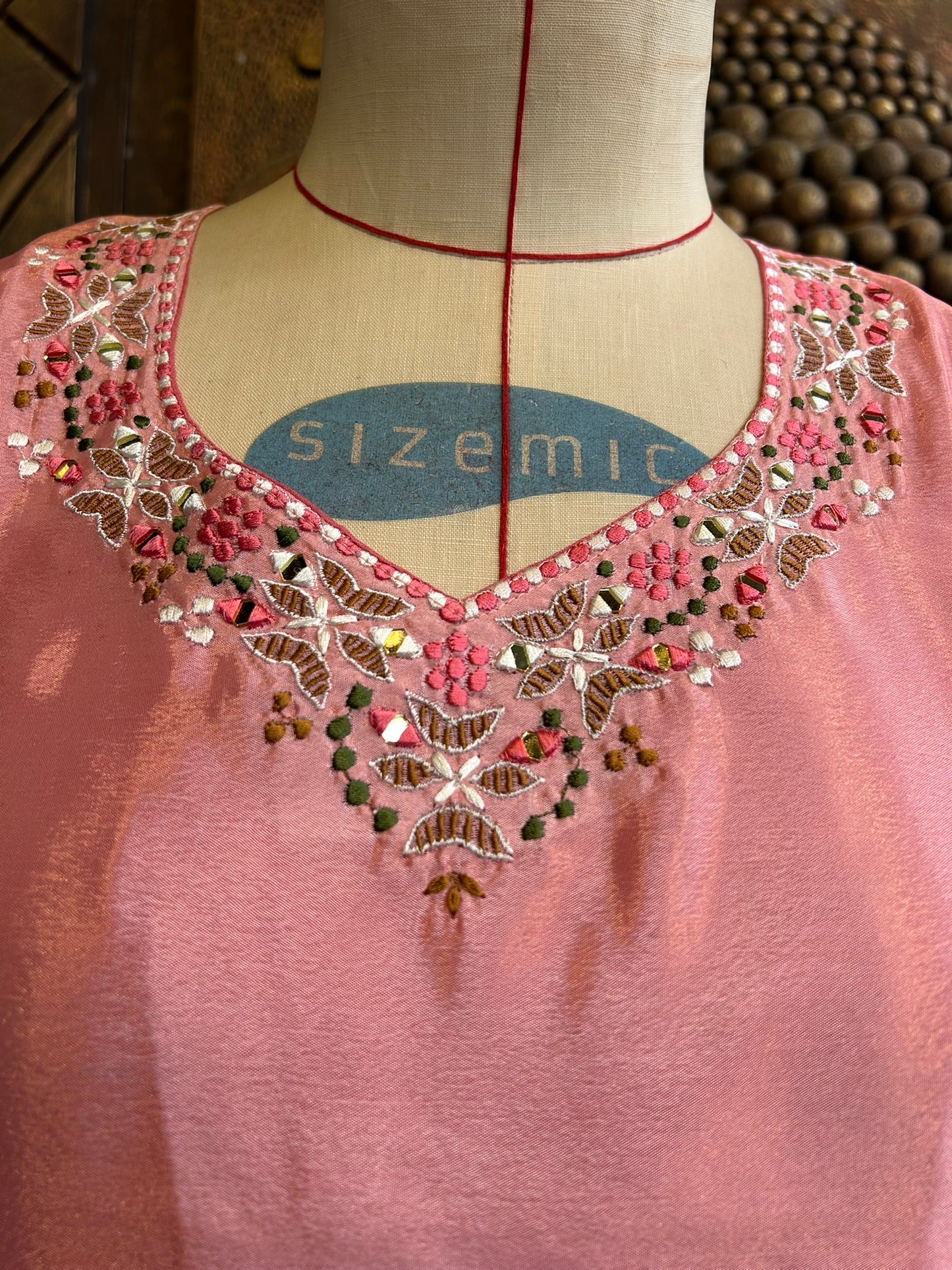 Blush Heritage Kurthi Set