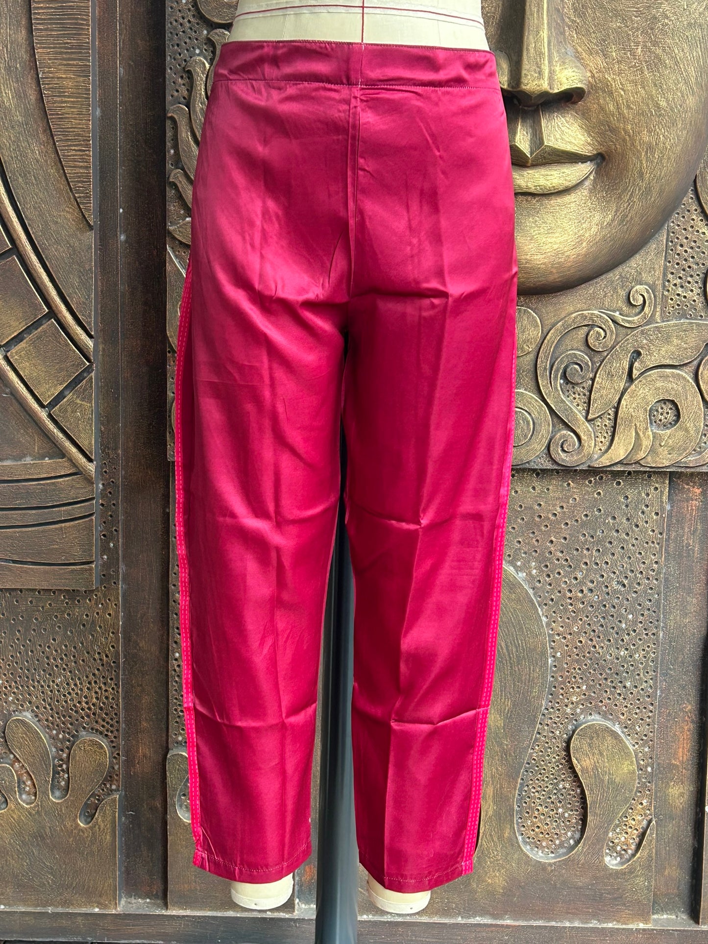 Crimson Blossom Suit Set