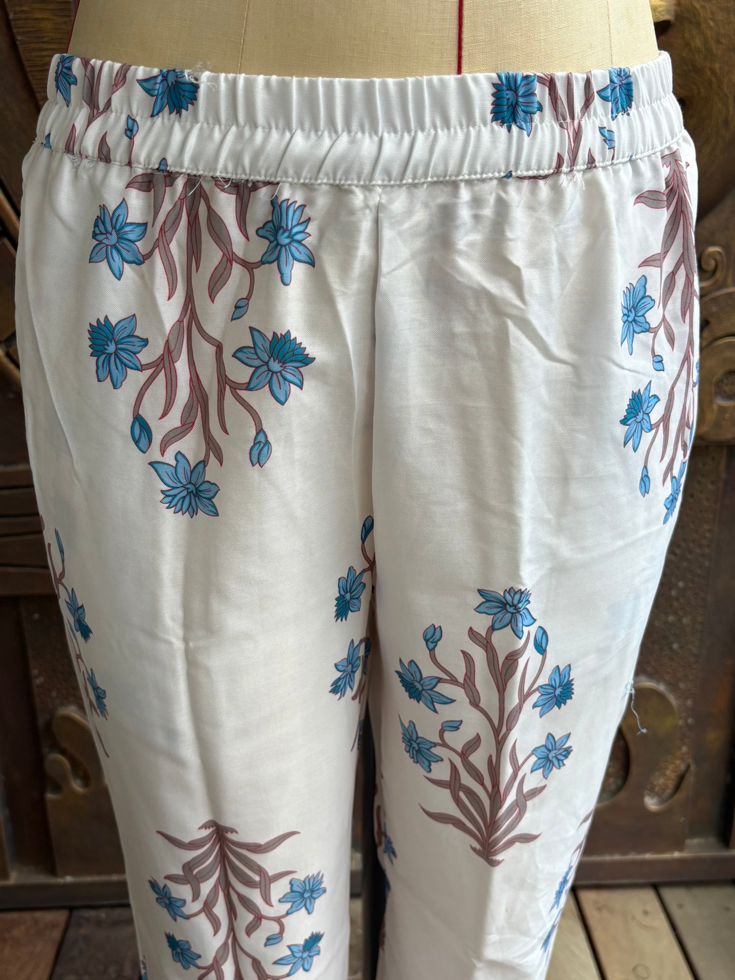 Blue Breeze Kurtha Suit Set