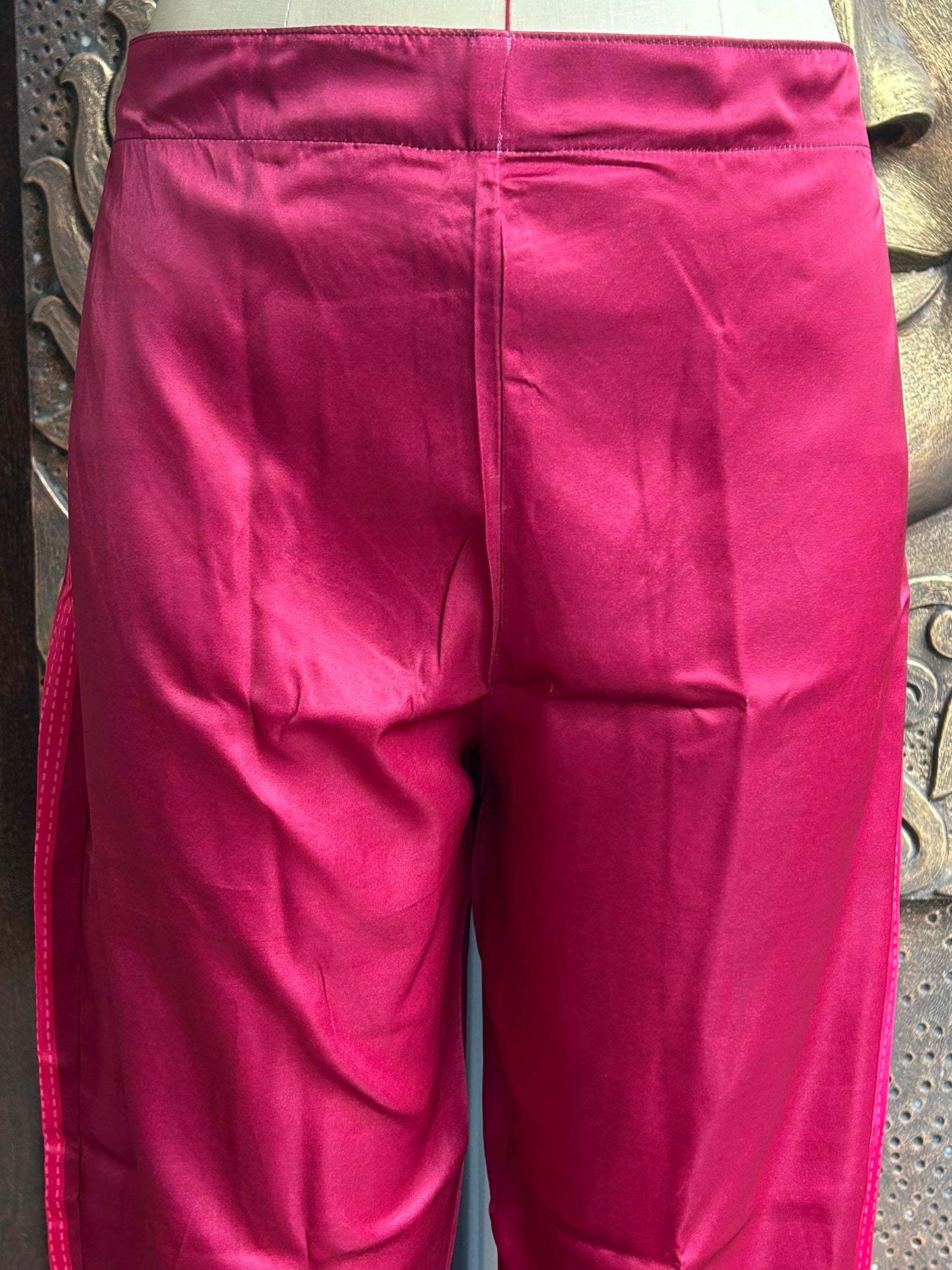 Crimson Blossom Suit Set