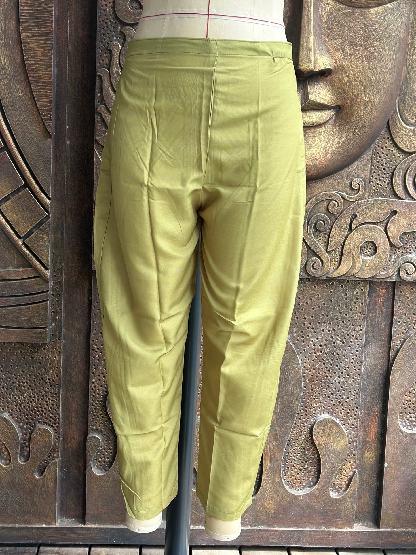 Olive Bloom Kurthi Set