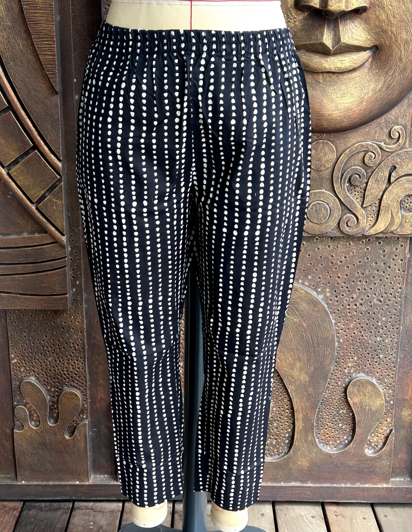 Black Striped Suit Set