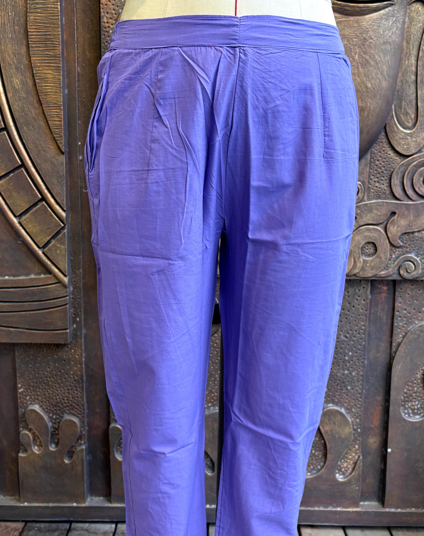 Lavender Abstract Suit Set
