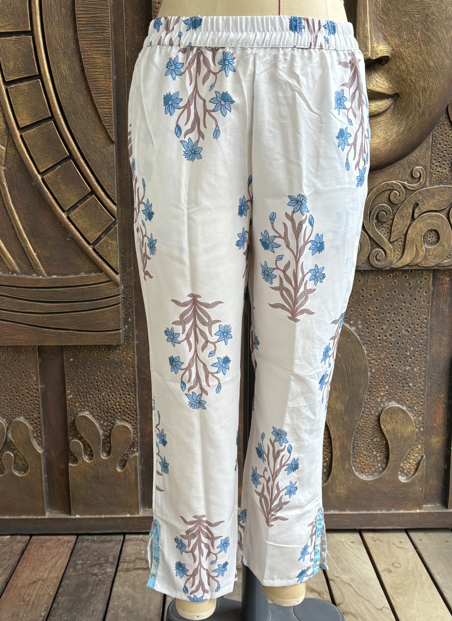 Blue Breeze Kurtha Suit Set