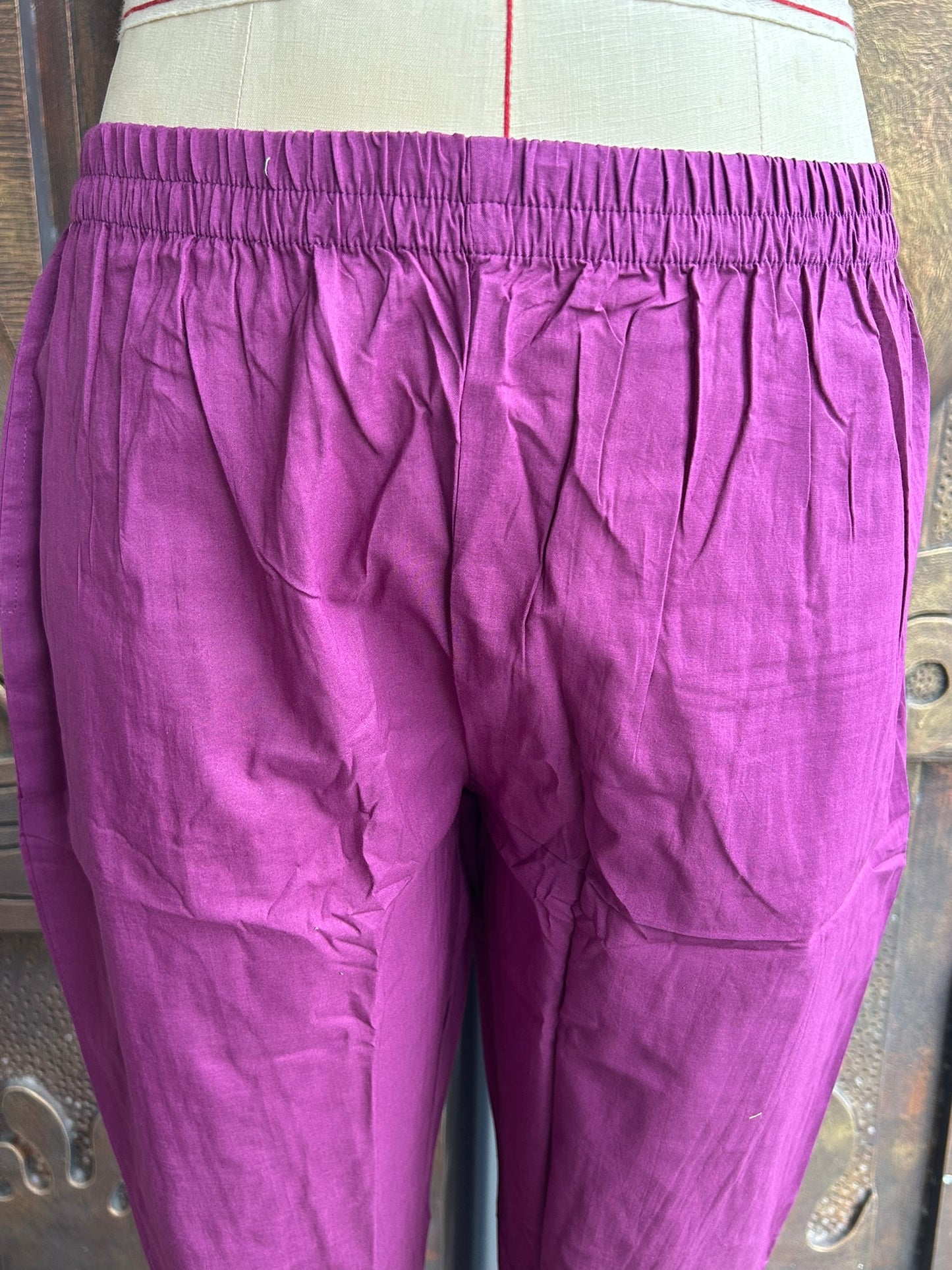 Purple Blossom Suit Set