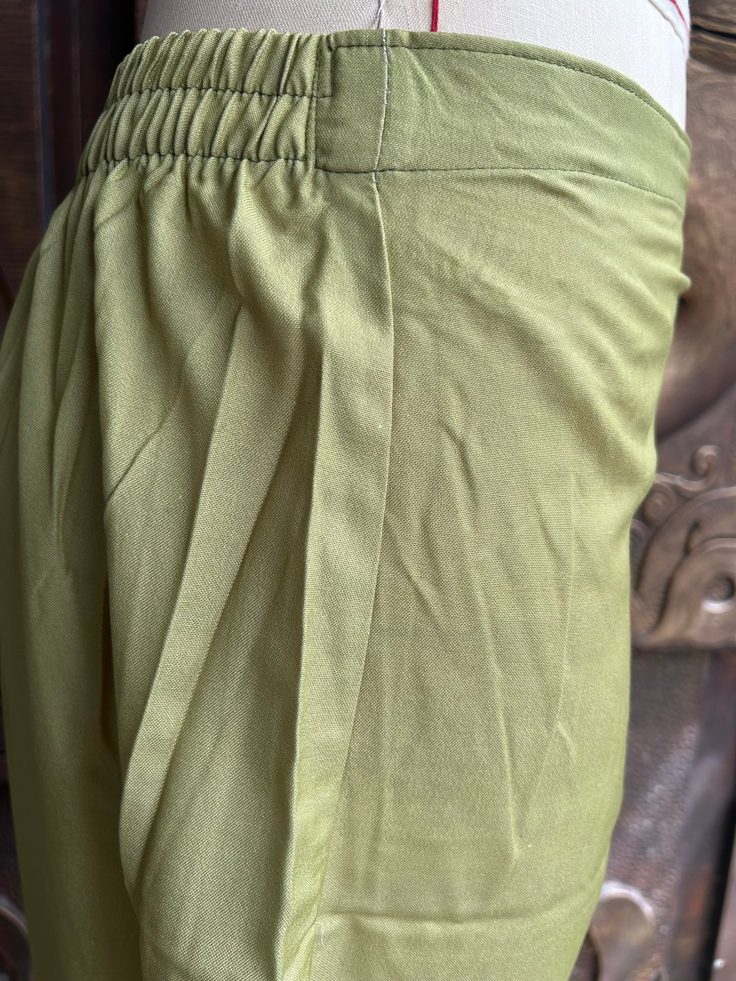 Olive Bloom Kurthi Set
