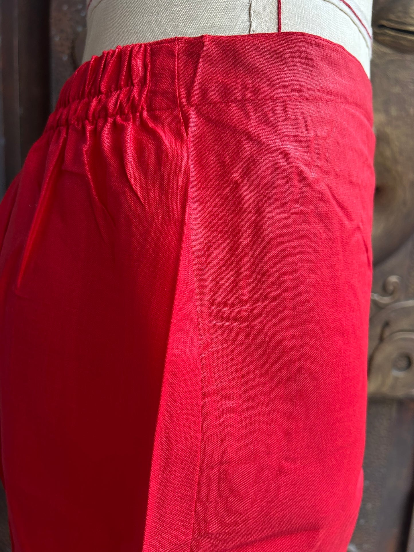Scarlet Bloom Kurthi Set