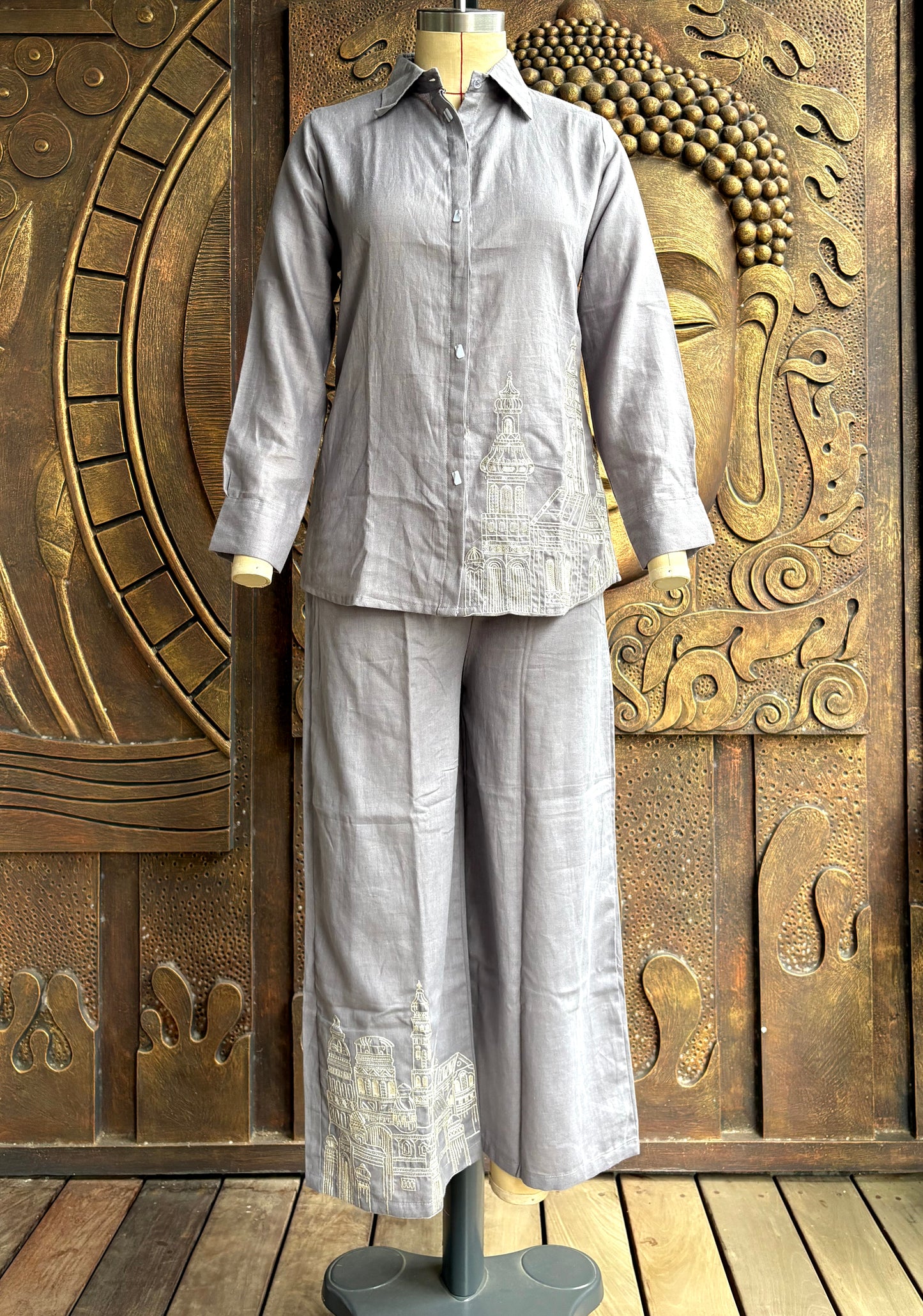 Ash Grey Heritage Coord Set