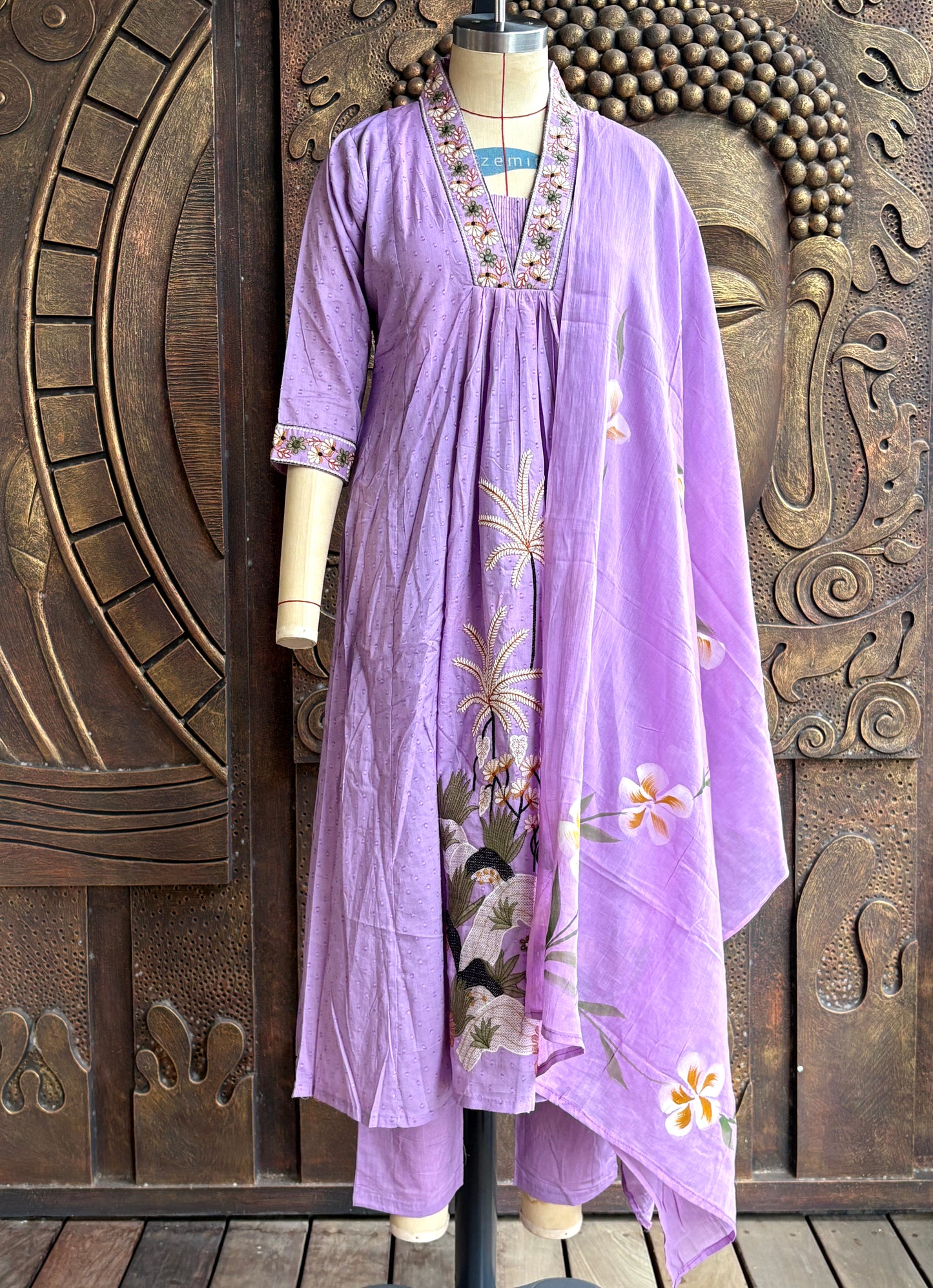 Lilac Meadow suit set