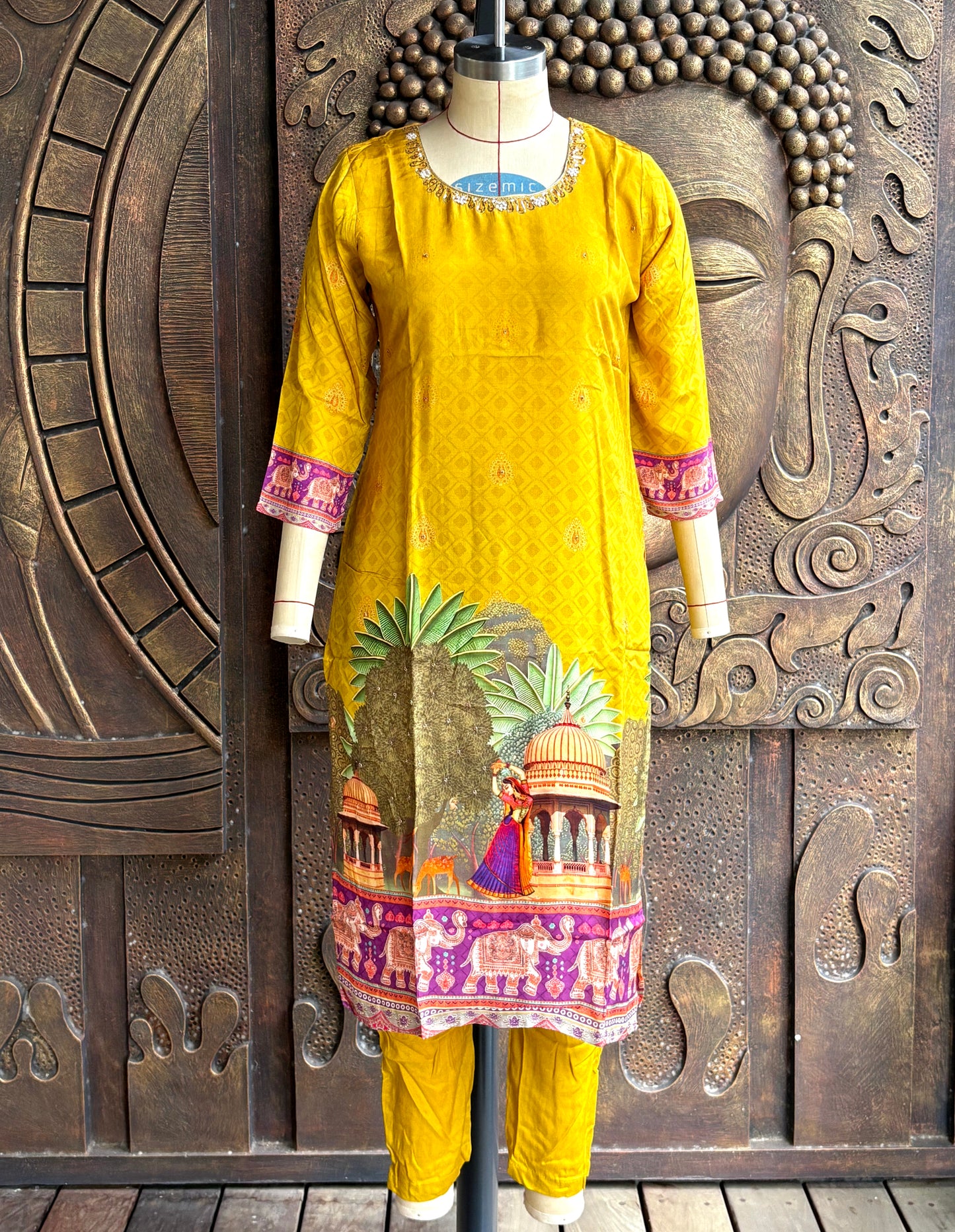 Mustard Palace Suit Set