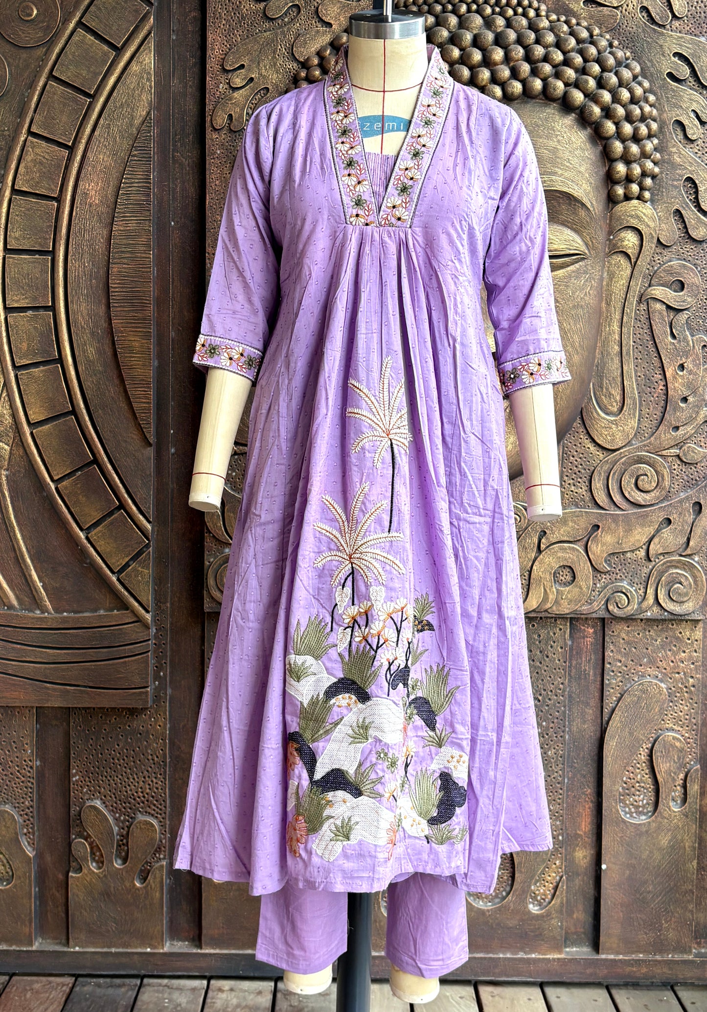 Lilac Meadow suit set