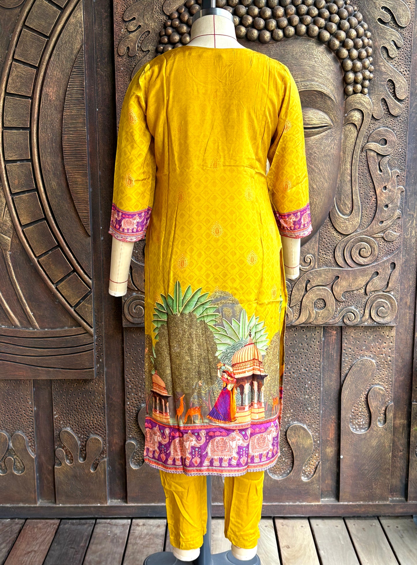 Mustard Palace Suit Set