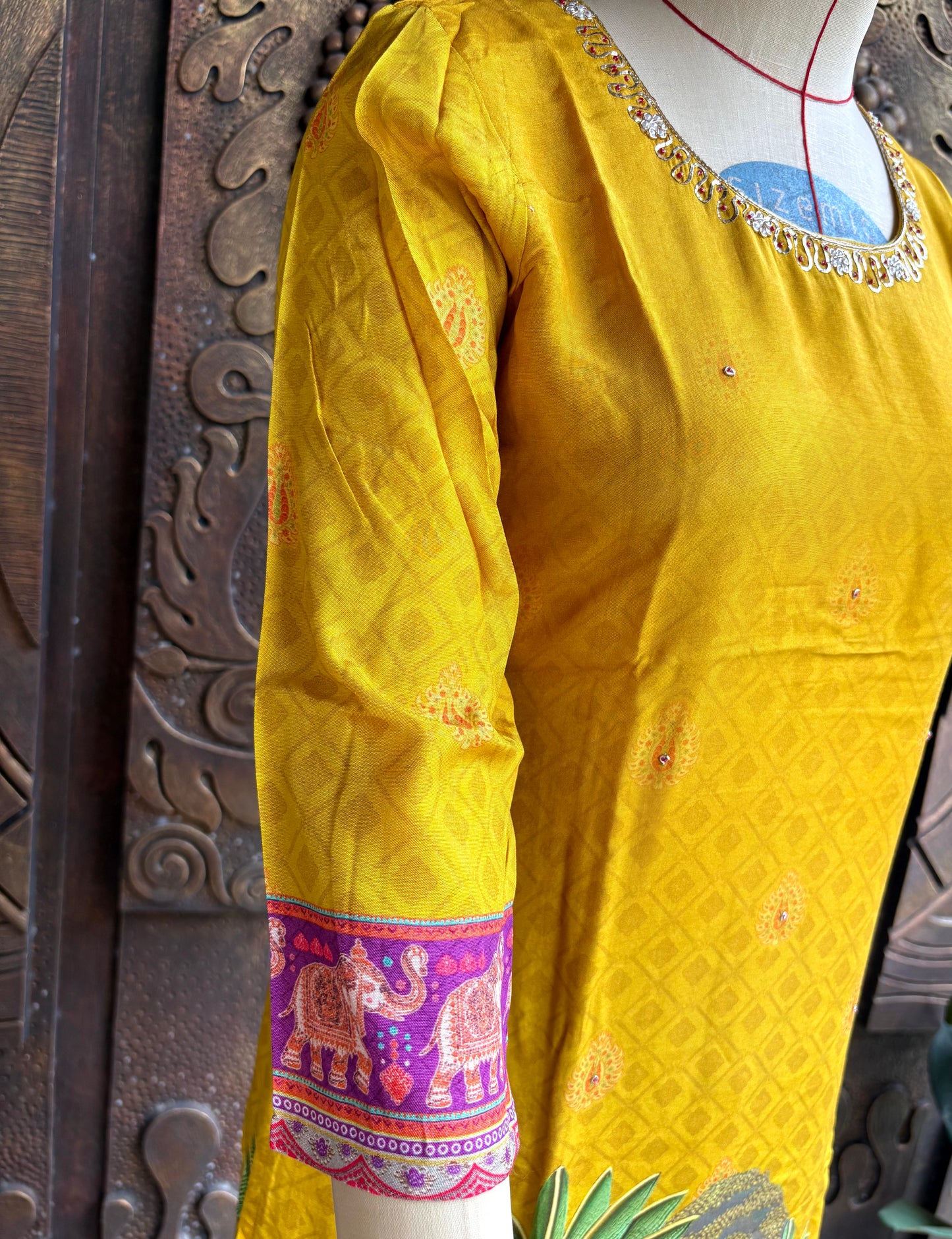 Mustard Palace Suit Set