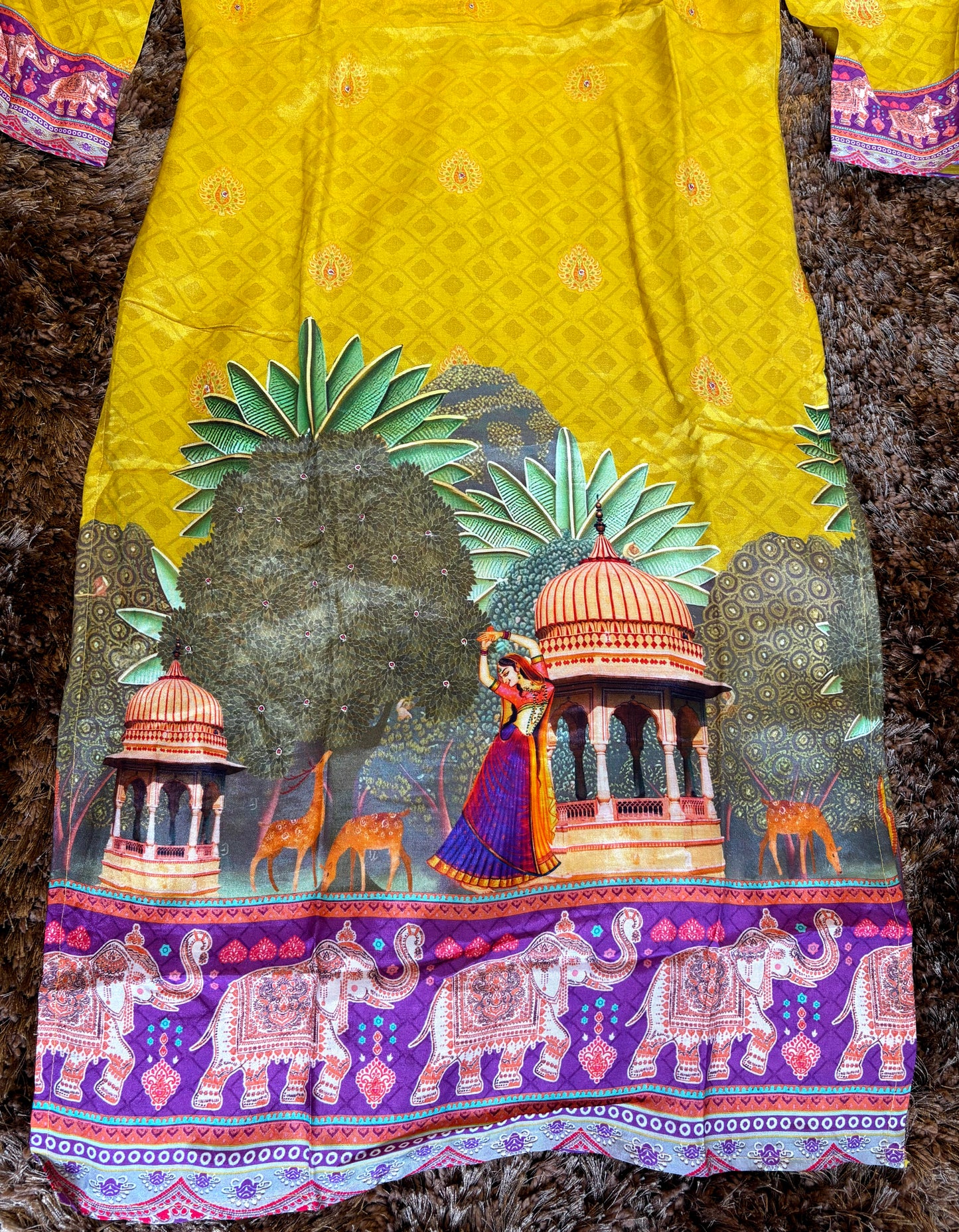 Mustard Palace Suit Set