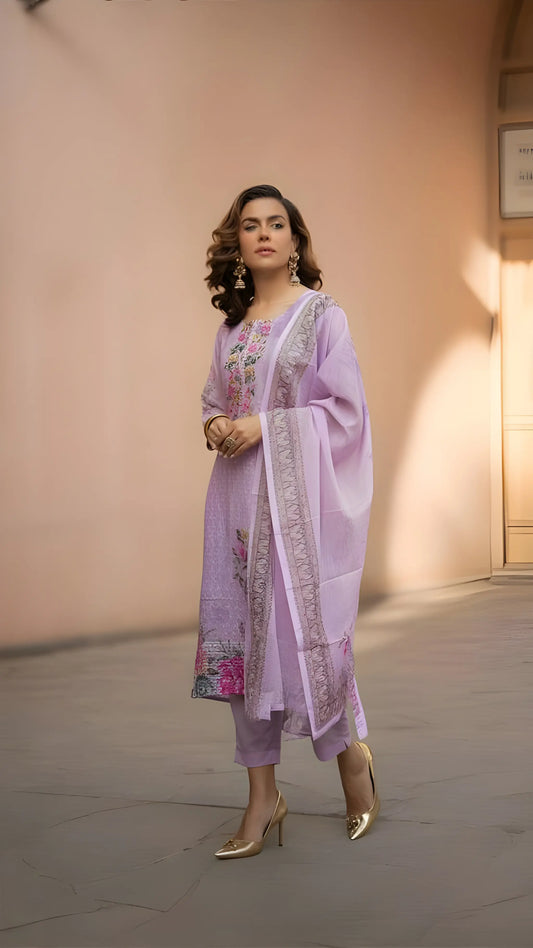 Lavender Gardenia Suit Set
