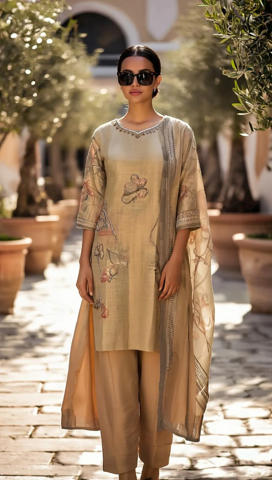 Gold Antique Suit Set