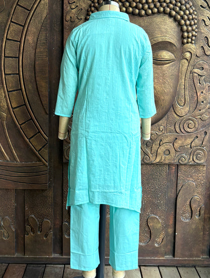 Teal Tropical Coord Set