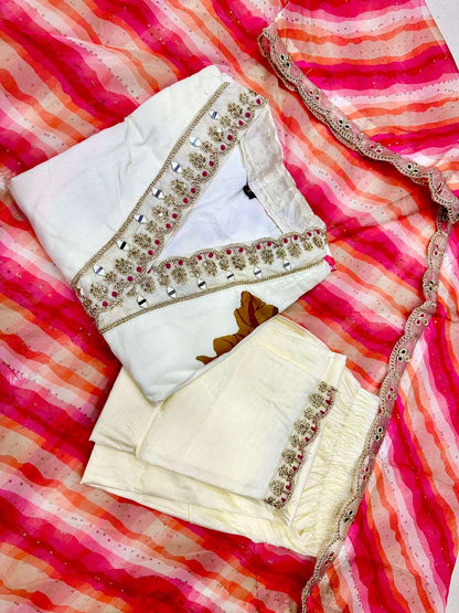 Rose Radiance Kurthi Set