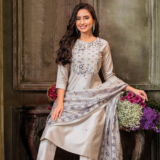 Moonlit Pearl Suit Set