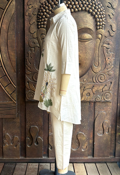 Ivory Botanical Coord Set