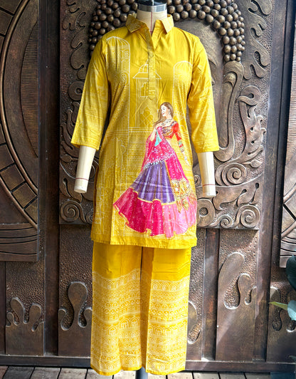 Yellow Heritage Coord Set