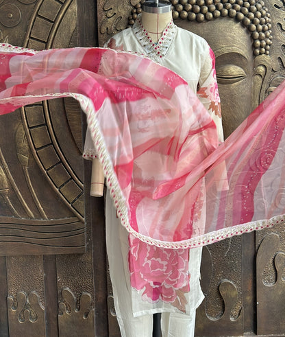 Rose Radiance Kurthi Set