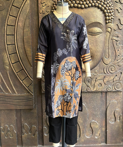 Gold Jumaira Kurta Set