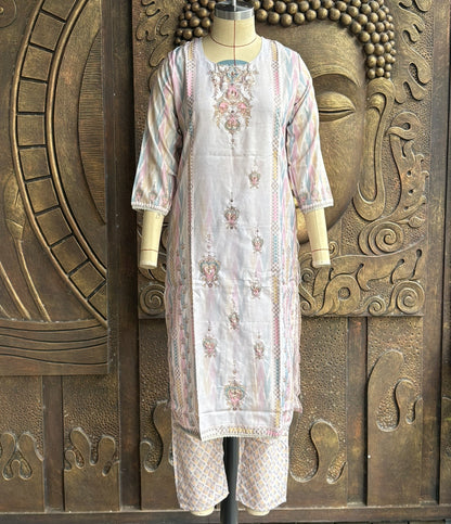Pastel Majesty kurthi set