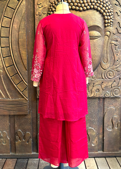 Scarlet Intricate Coord Set