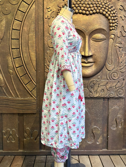 Sky Whisper Dress Suit Set