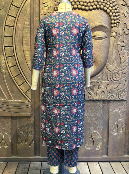 Midnight Wave Dress Suit Set