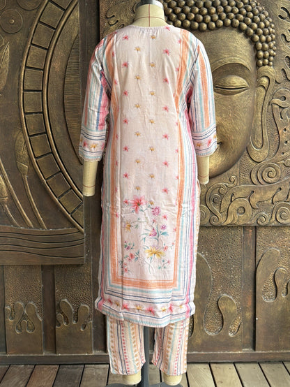 Sunset Breeze Kurta Suit Set