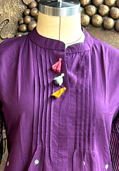 Purple Garden Coord Set