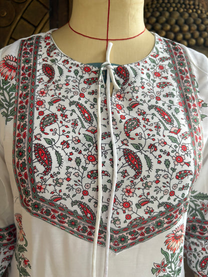 Ivory Charm Dress Suit Set