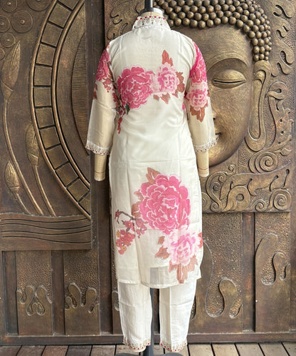 Rose Radiance Kurthi Set