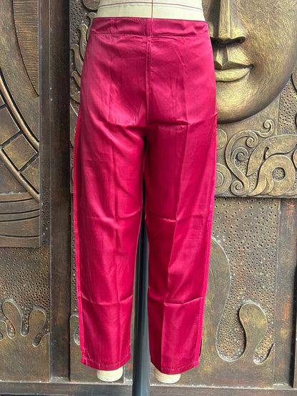 Crimson Blossom Suit Set