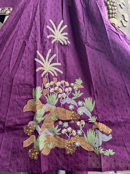 Walnut Midnight Bloom Suit Set