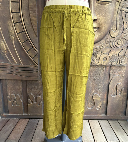 Olive Green Mulchandery Suit Set