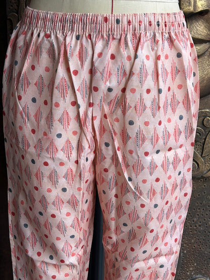 Sand Bloom Kurtha Suit Set
