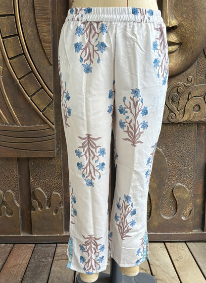 Blue Breeze Kurtha Suit Set