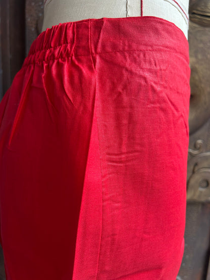 Scarlet Bloom Kurthi Set