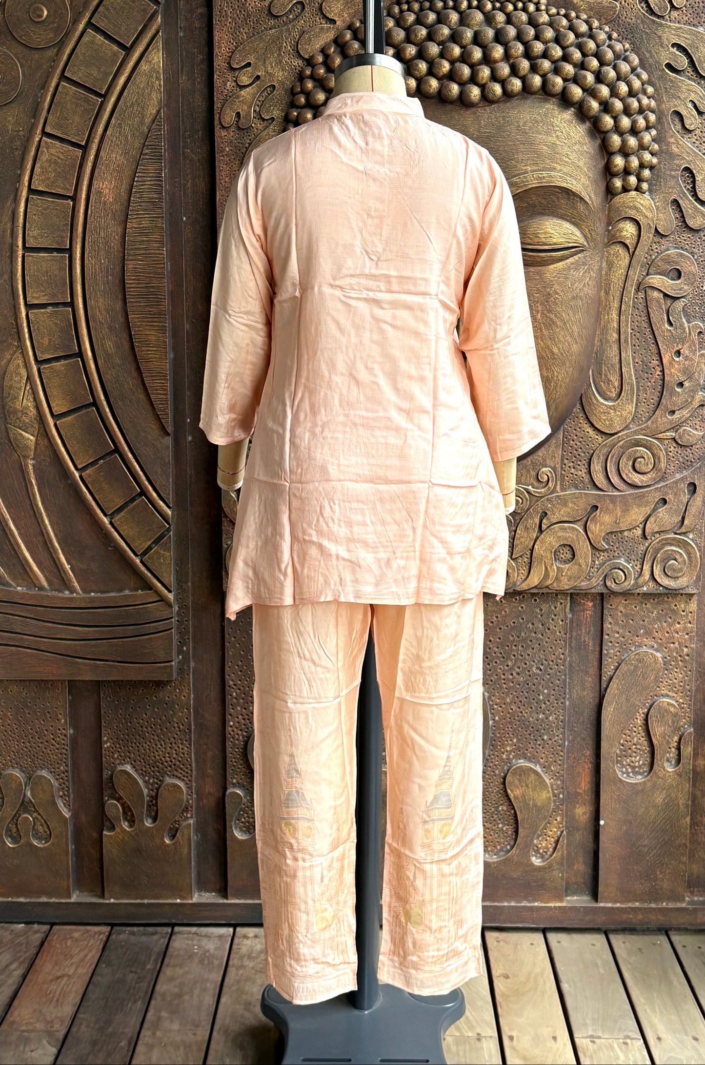 Beige Courtyard Coord Set