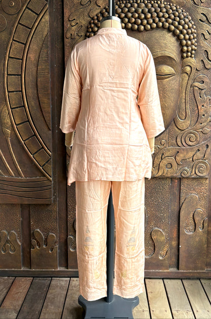 Beige Courtyard Coord Set