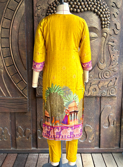 Mustard Palace Suit Set